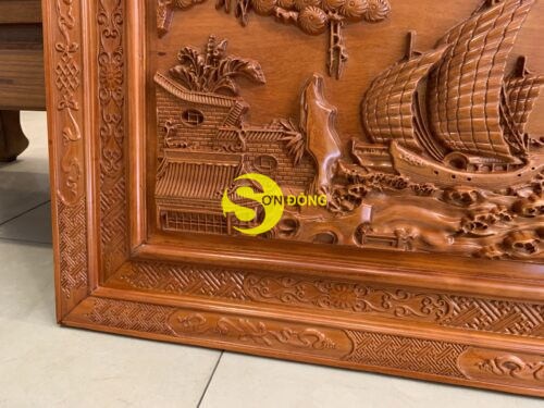 Tranh Tranh thuan buom xuoi gio go huong 1 4