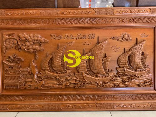 Tranh Tranh thuan buom xuoi gio go huong 1 6