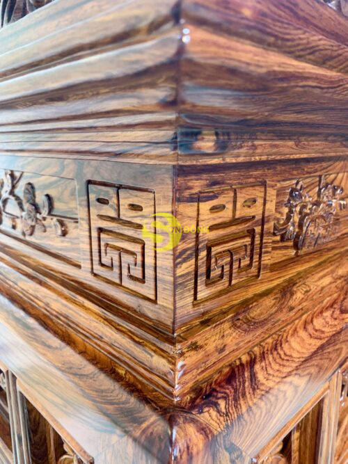 Bàn thờ án gian gỗ cẩm lai-BT402 - Ảnh 2