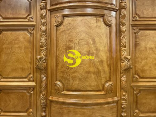 Tủ thờ gõ đỏ trơn 1,76m-SD31 - Hình ảnh 9