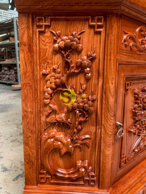 Tủ rượu góc 600mm - TR28 - Hình ảnh 14