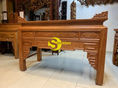 Bàn thờ chữ phúc hương đá ngang 1.97m. CHÂN 12 SD291 - Ảnh 5