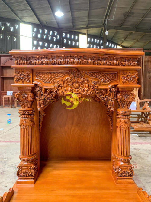 Bàn thờ ông địa phong cách Louis hoàng gia-SD2114 - Hình ảnh 12