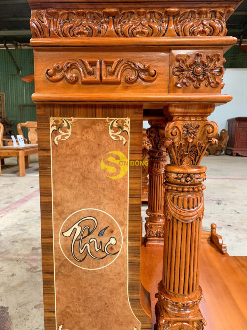 Bàn thờ ông địa phong cách Louis hoàng gia-SD2114 - Hình ảnh 7