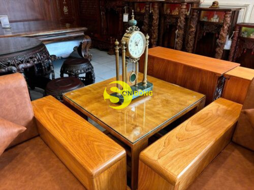 Bộ sofa góc hiện đại mặt nguyên tấm 5 món- BBG022 - Hình ảnh 8