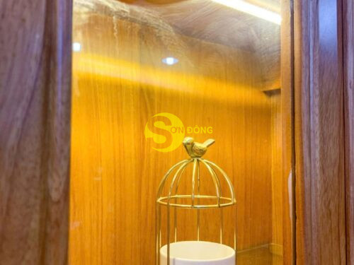 Tu ruou hoa hong go go do TR2121 4