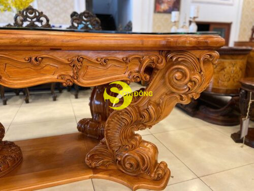 Bàn ăn hoàng gia Louis Minerva VIP - BA769D - Ảnh 9