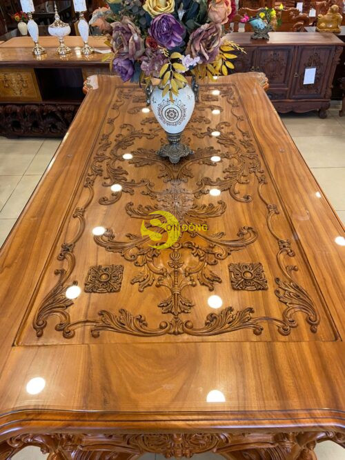 Bàn ăn hoàng gia Louis Minerva VIP - BA769D - Ảnh 5