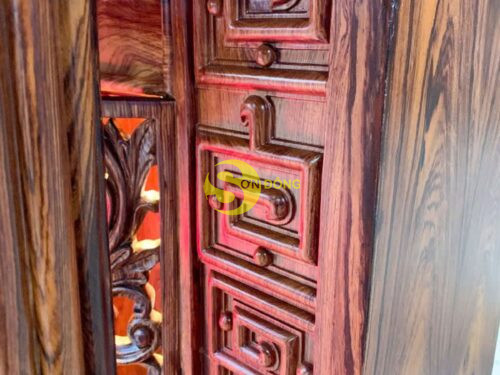 Ban tho ong dia go cam lai 810x810mm cao 1m06 SD429 7