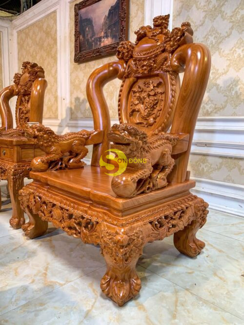 Bo ban ghe nghe go do mat lien 5cm 10 mon tay 14 BBG1006 33