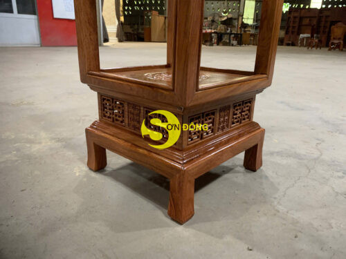 Đôn Gỗ Hương Lồng đèn 80-DG080 - Hình ảnh 7