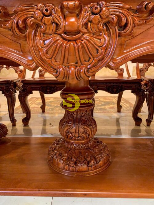 Bộ bàn ăn hoàng gia Louis Minerva VIP Bộ 11 món BA769D + GA087A - Ảnh 20