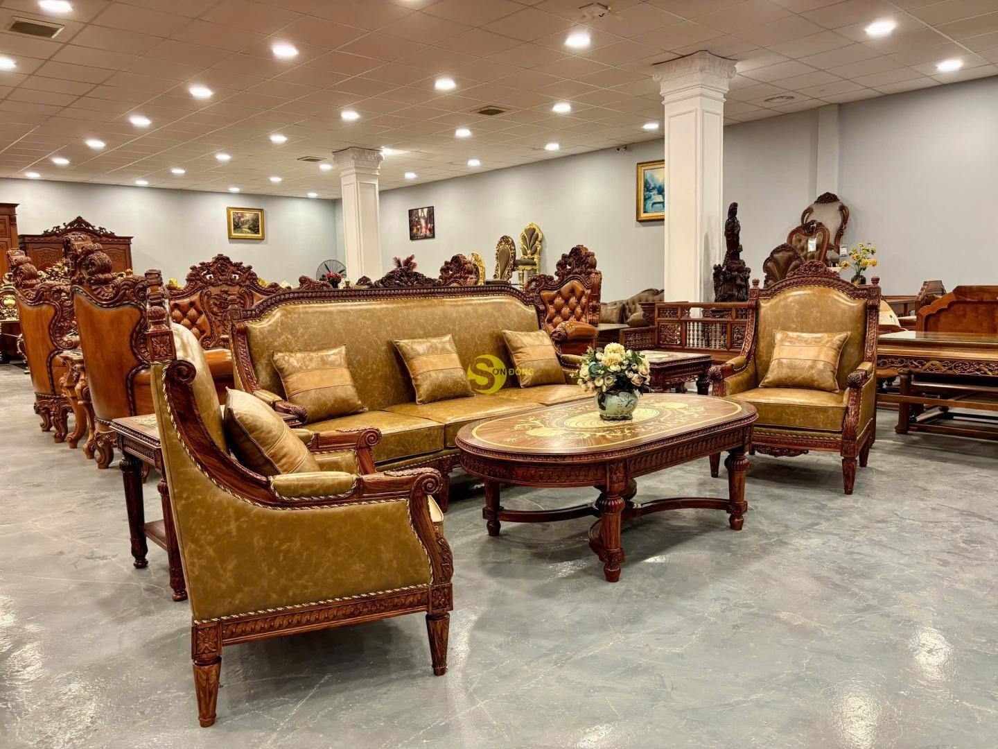 Nội thất sơn đông