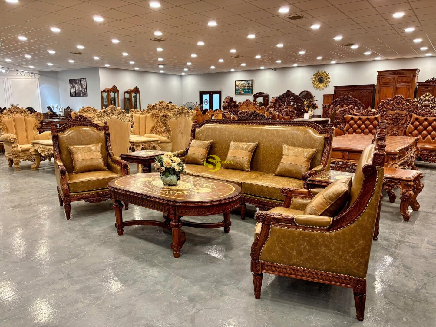 Nội thất sơn đông