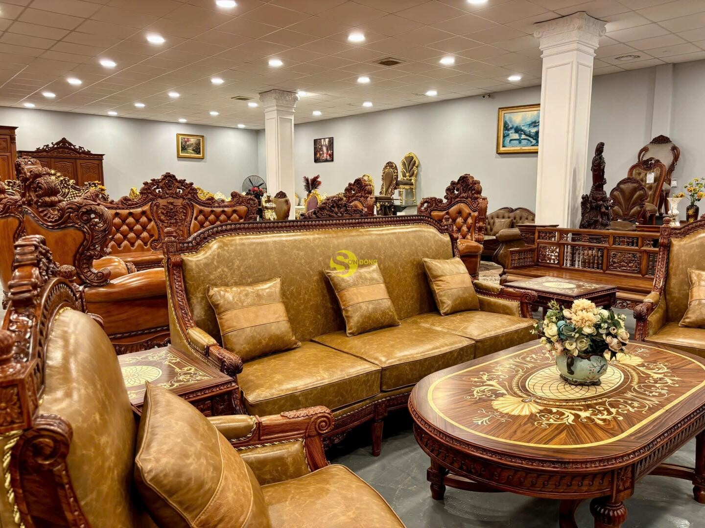 Nội thất sơn đông
