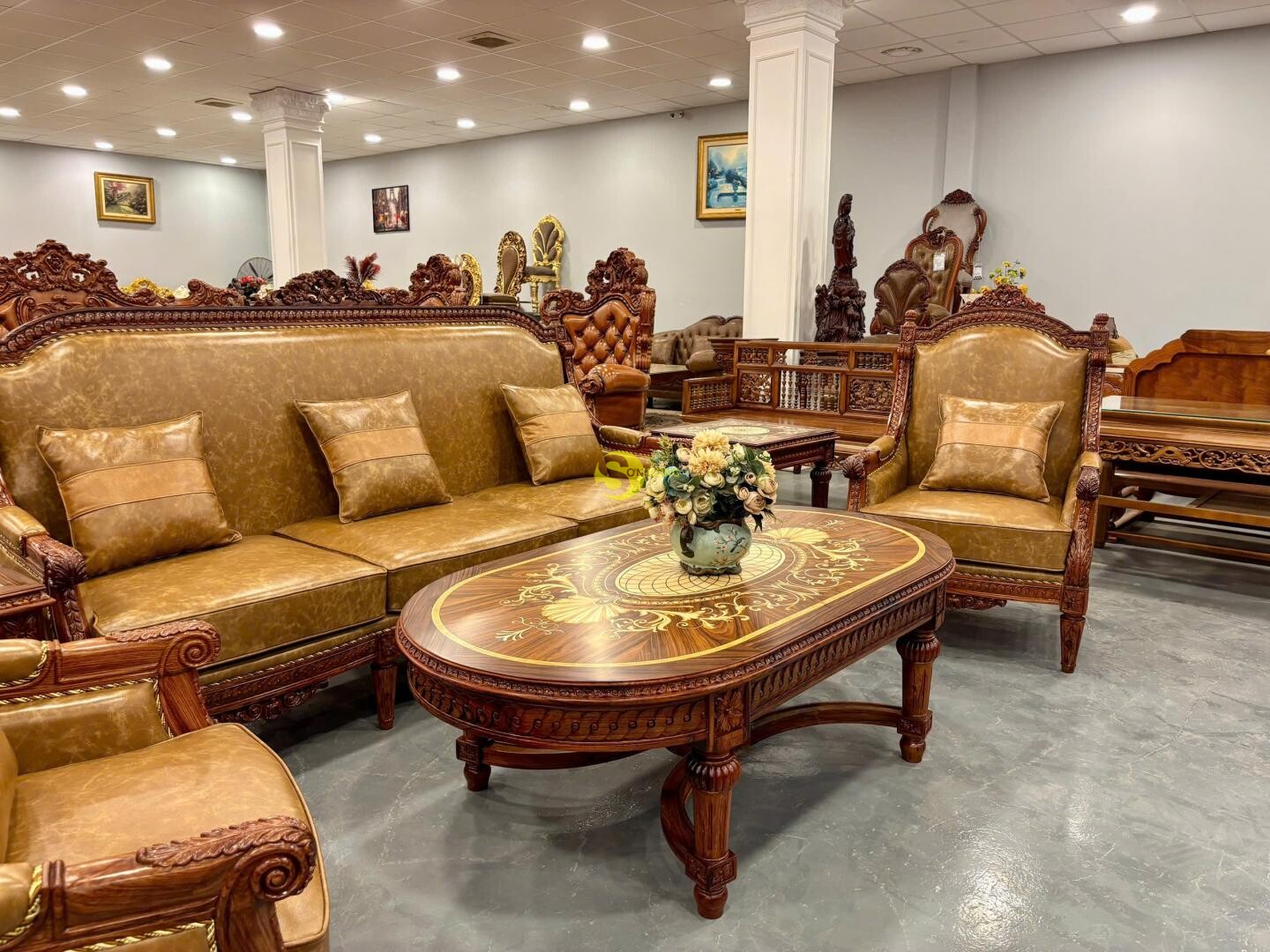 Nội thất sơn đông