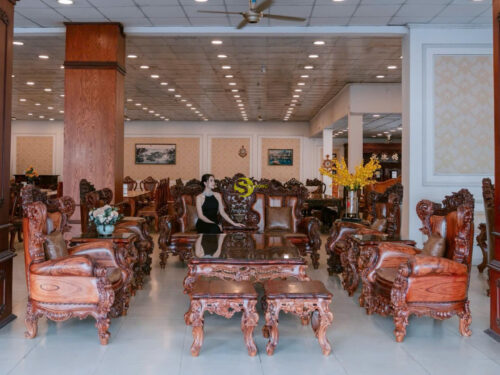 Sofa Hoàng Gia Super Luxury Phiên bản Limited 2026 | 14 món - BBG5586C