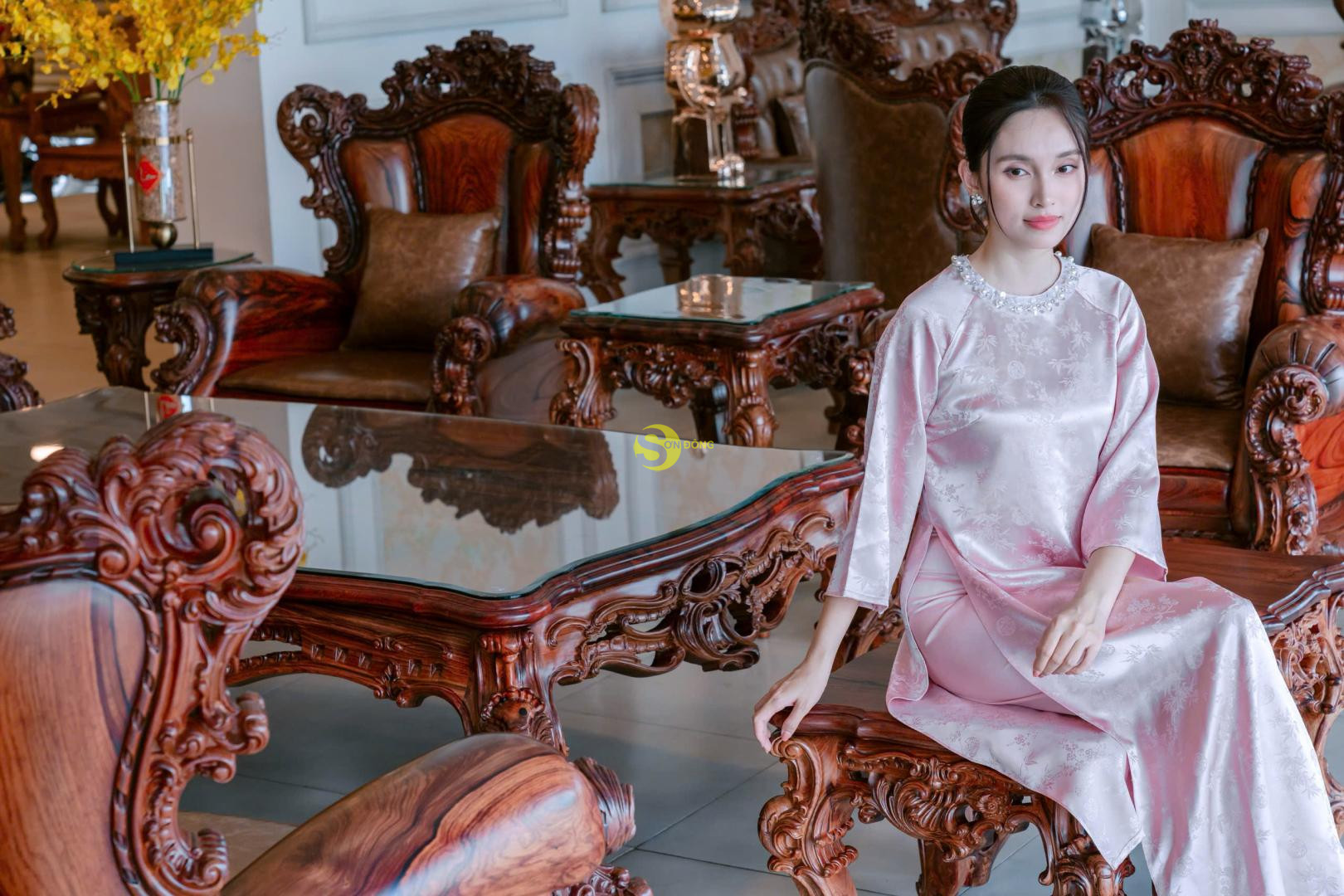 Sofa Hoàng Gia Super Luxury Phiên bản Limited 2026 | 14 món - BBG5586C 14 Sofa Hoàng Gia Super Luxury Phiên bản Limited 2026 | 14 món - BBG5586C - Ảnh 14