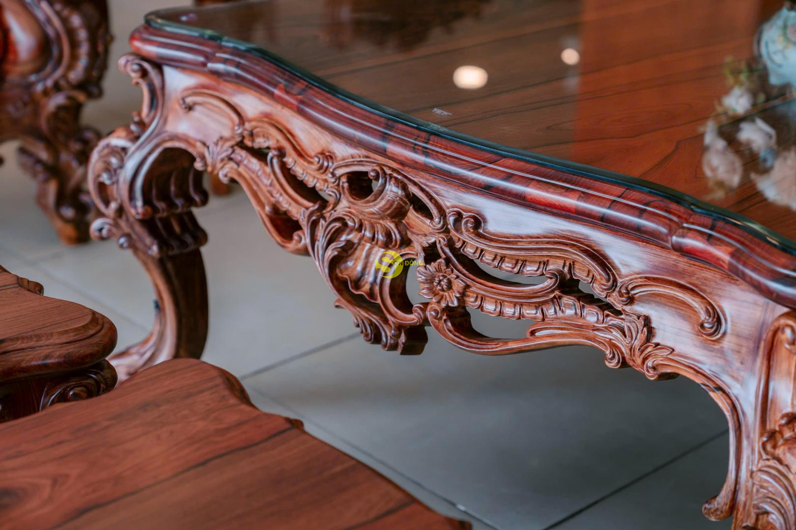 Sofa Hoàng Gia Super Luxury Phiên bản Limited 2026 | 14 món - BBG5586C 12 Sofa Hoàng Gia Super Luxury Phiên bản Limited 2026 | 14 món - BBG5586C - Ảnh 12