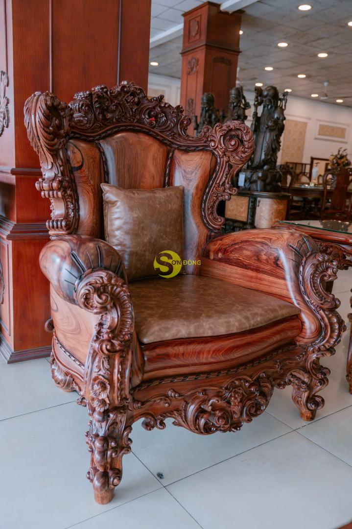 Sofa Hoàng Gia Super Luxury Phiên bản Limited 2026 | 14 món - BBG5586C 18 Sofa Hoàng Gia Super Luxury Phiên bản Limited 2026 | 14 món - BBG5586C - Ảnh 18