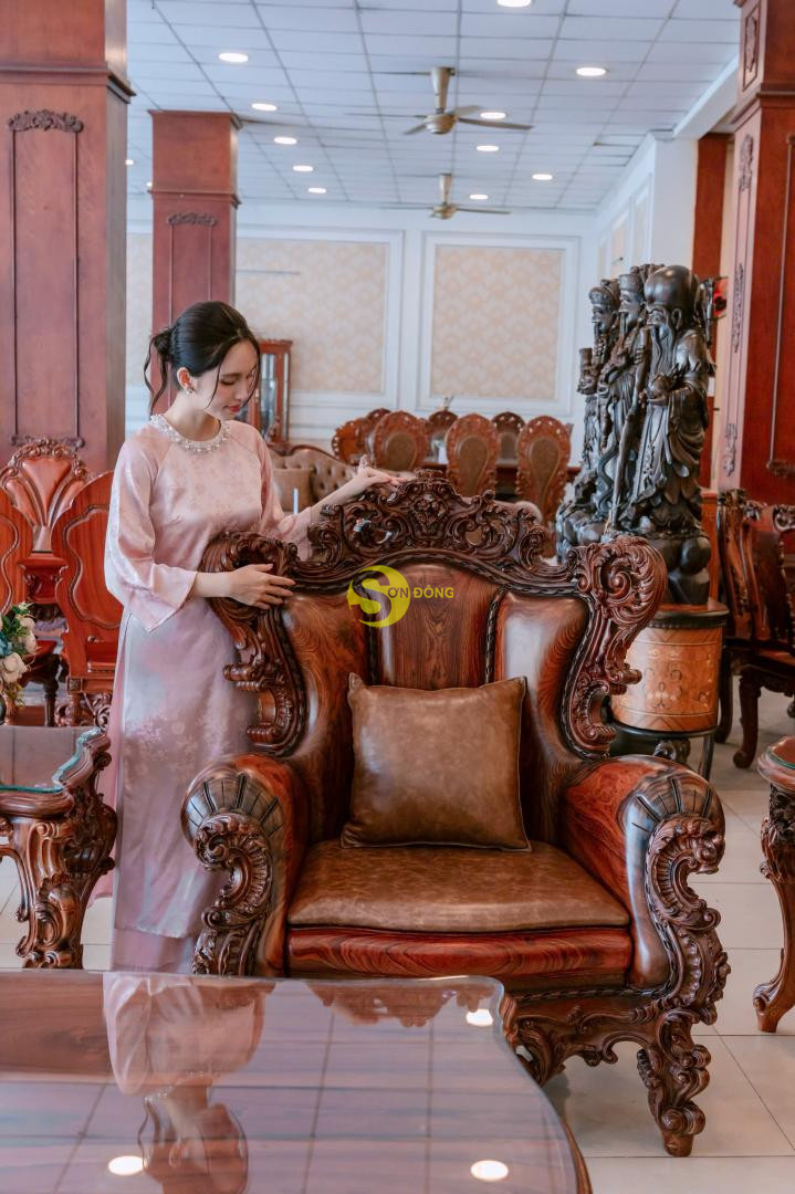 Sofa Hoàng Gia Super Luxury Phiên bản Limited 2026 | 14 món - BBG5586C 28 Sofa Hoàng Gia Super Luxury Phiên bản Limited 2026 | 14 món - BBG5586C - Ảnh 28