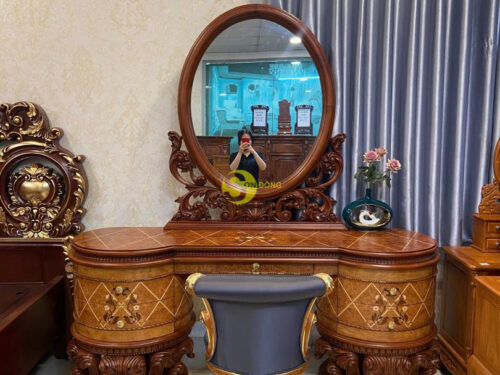 Bàn phấn cổ điển Royal châu Âu siêu Vip - BP309C