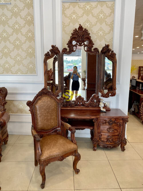 Bàn Trang Điểm Hoàng Gia NIOBE Cẩm Lai VN - BP429 - Hình ảnh 3