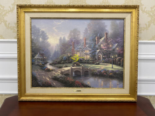 Tranh Sơn dầu “Beyond Spring Gate” of “Thomas Kinkade” - T1003 - Hình ảnh 4