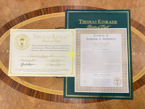 Tranh Sơn dầu “Beyond Spring Gate” of “Thomas Kinkade” - T1003 - Hình ảnh 7