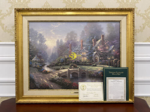Tranh Sơn dầu “Beyond Spring Gate” of “Thomas Kinkade” - T1003 - Hình ảnh 10