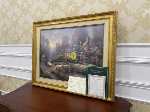 Tranh Sơn dầu “Beyond Spring Gate” of “Thomas Kinkade” - T1003 - Hình ảnh 9