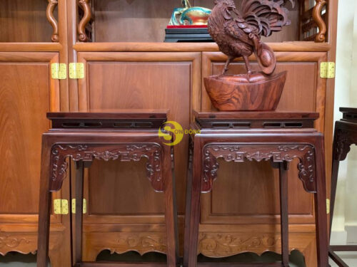 Đôn trang trí triện Phúc mặt nu hương-DTT409