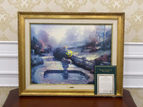 Tranh Sơn dầu “Gardens Beyond Autumn Gate” of “Thomas Kinkade” - T1004 - Hình ảnh 7