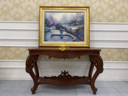 Tranh Sơn dầu “Gardens Beyond Autumn Gate” of “Thomas Kinkade” - T1004 - Hình ảnh 2