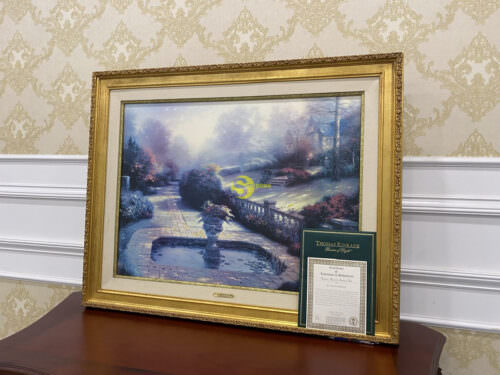 Tranh Sơn dầu “Gardens Beyond Autumn Gate” of “Thomas Kinkade” - T1004 - Hình ảnh 6