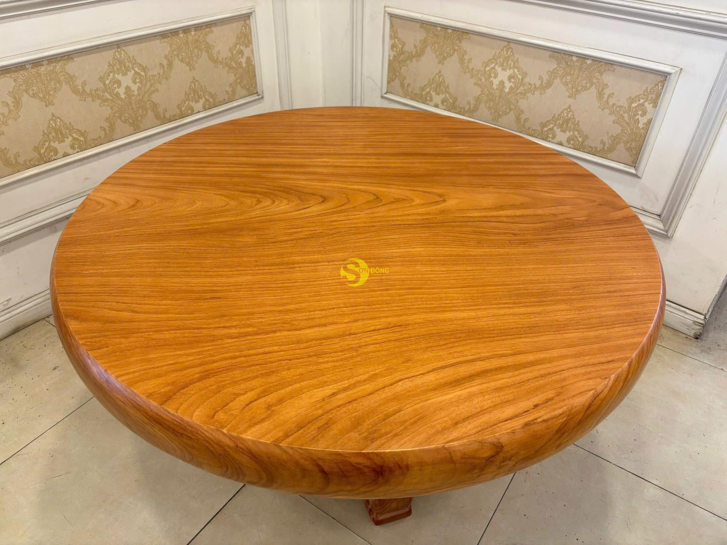 Mặt bàn ăn tròn liền tấm 1310x120(mm) - MBAT206