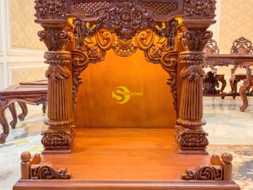 Bàn thờ ông địa phong cách Louis Hoàng Gia - SD2116