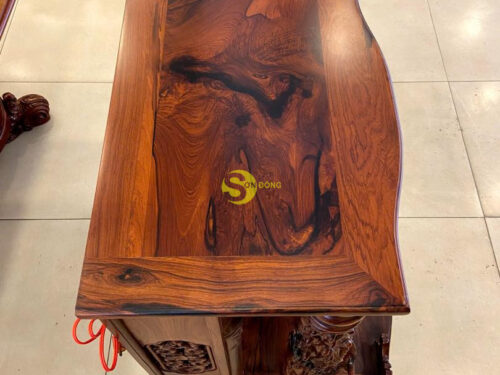 Bàn thờ ông địa gỗ cẩm lai rồng mây siêu vip 60 - SD405 13 SD4057