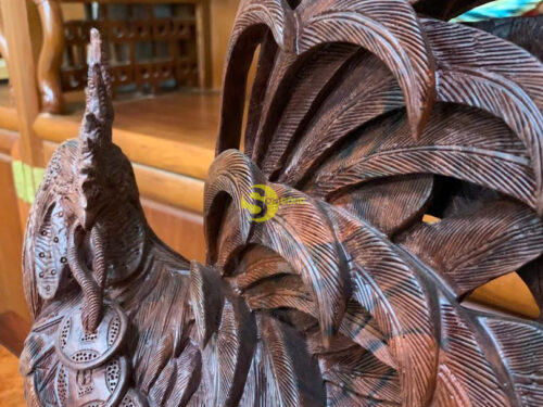 Tượng gà trống nhất kê phong thuỷ-TGT402 12 TGT4022