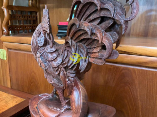 Tượng gà trống nhất kê phong thuỷ-TGT402 9 TGT4025