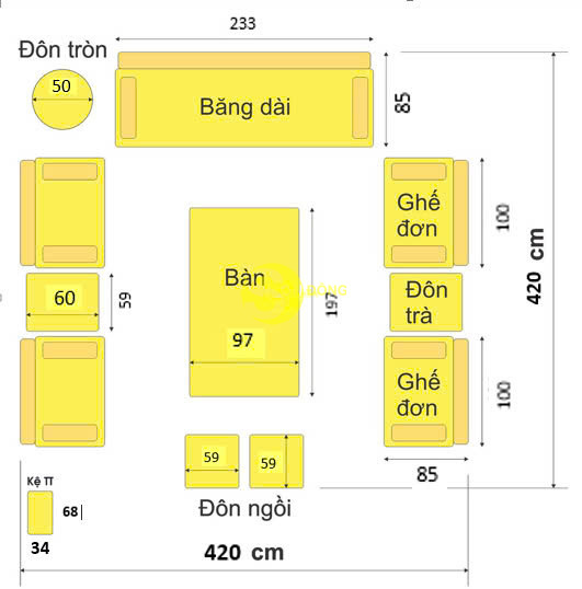 Bộ Sofa Gỗ Cao Cấp Hoàng Gia Super Luxury Phiên Bản Giới Hạn 12 Món BBG5586B 50 a2daz