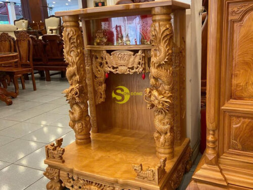 Bàn thờ ông địa hộp đèn 80 Siêu VIP - SD2781 17 ban tho vip3