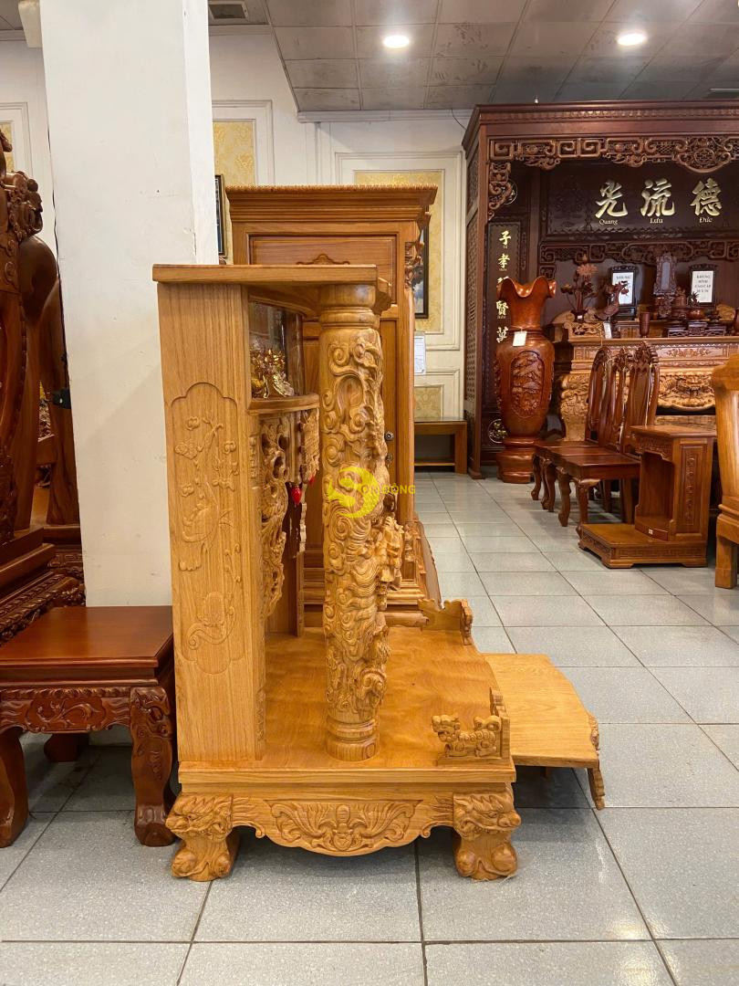 Bàn thờ ông địa hộp đèn 80 Siêu VIP - SD2781 5 Bàn thờ ông địa hộp đèn 80 Siêu VIP - SD2781 - Ảnh 5