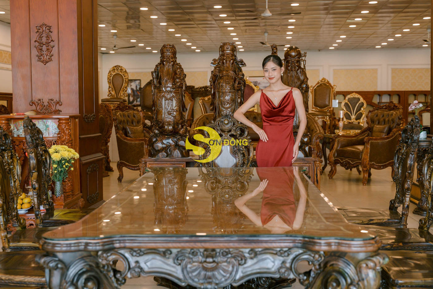 Nội thất sơn đông