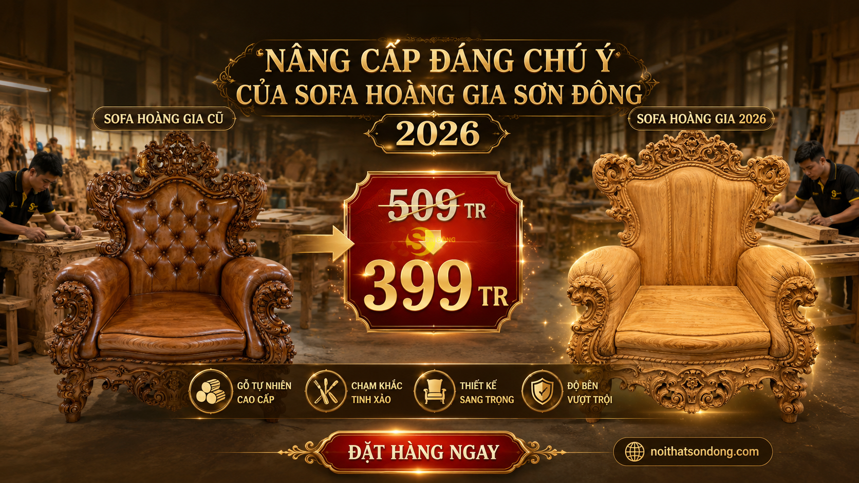 Nội thất sơn đông